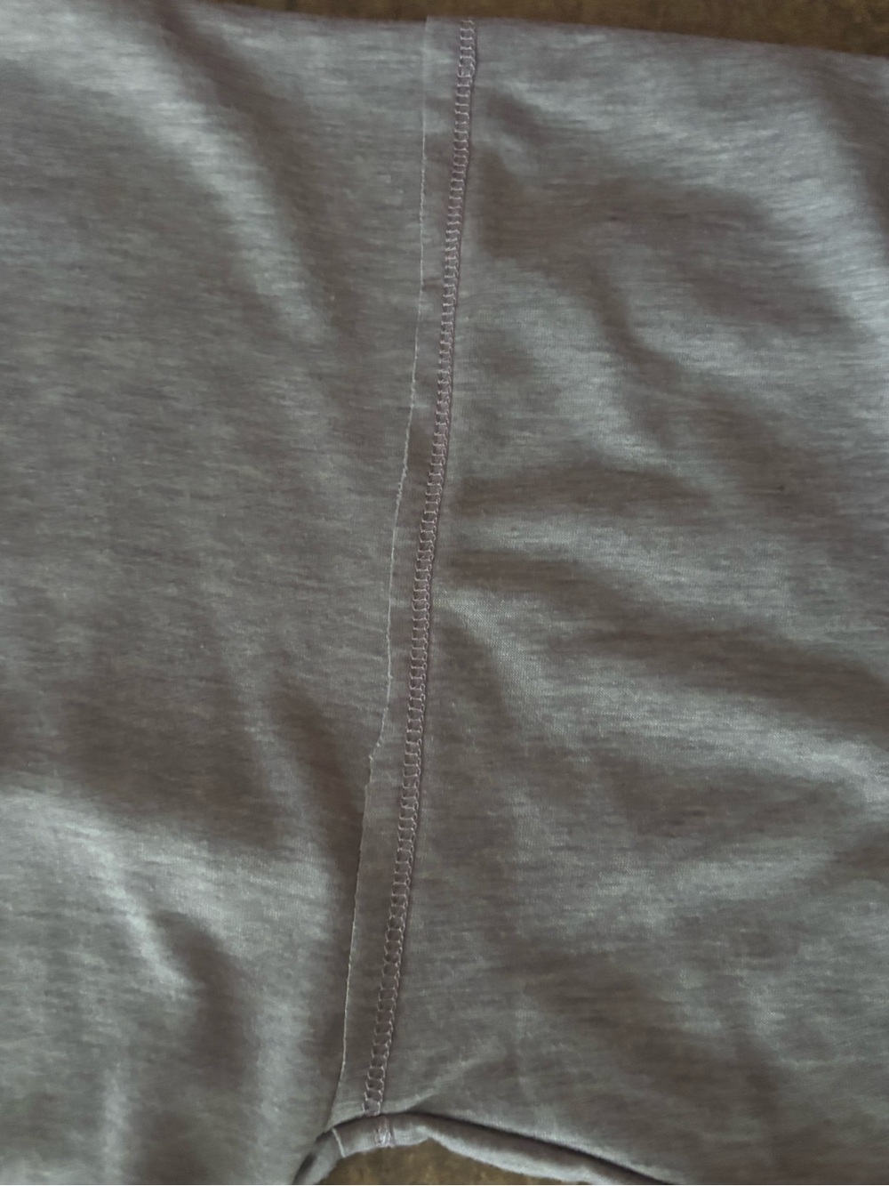 Classic V-Neck Tee in Heather Gray - Picture 3 of 5
